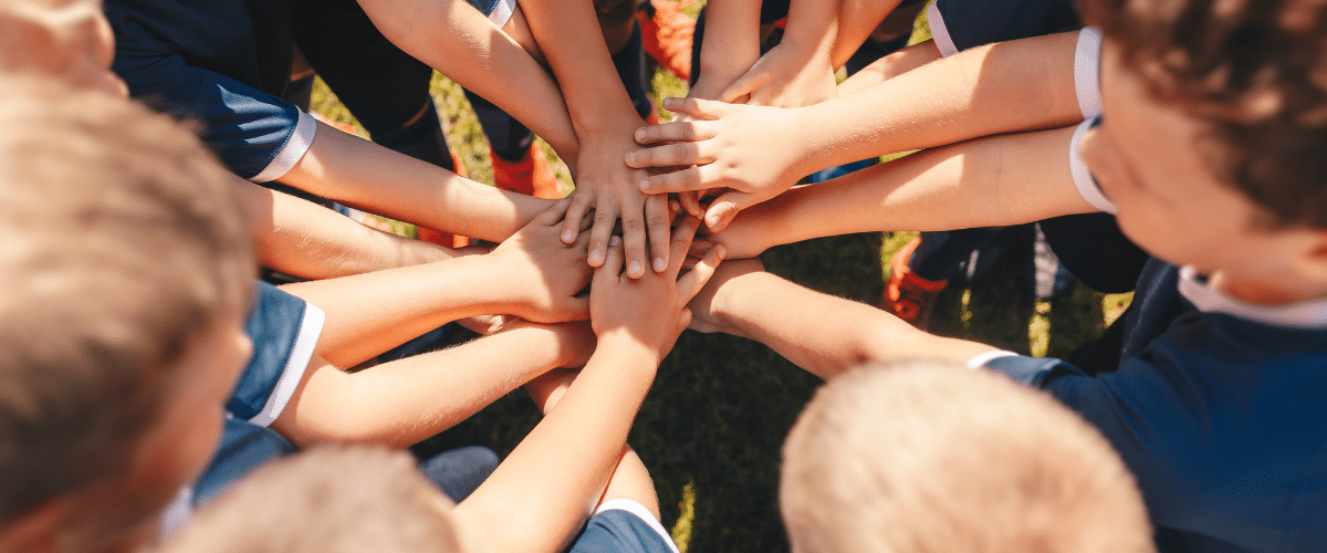 niños coaching deporte